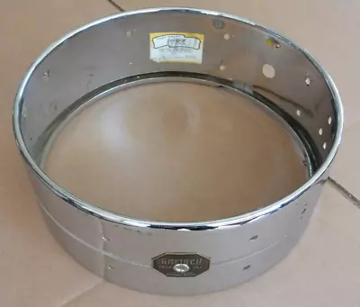 60s/70s GRETSCH 5X14 4160 CHROME BRASS SNARE DRUM SHELL For YOUR DRUM SET! J278 • $202.45