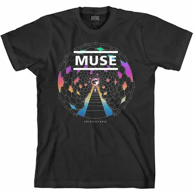 Muse Resistance Moon Black T-Shirt NEW OFFICIAL • $22.89