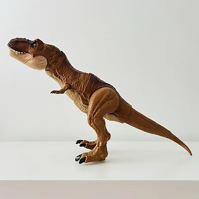 Hasbro Jurassic World Tyrannosaurus T-Rex Dinosaur Large 22” Action Figure Toy • £14.99