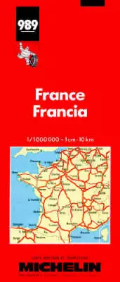 France (Michelin Main Road Map) (English French German Italian A - ACCEPTABLE • $6.14