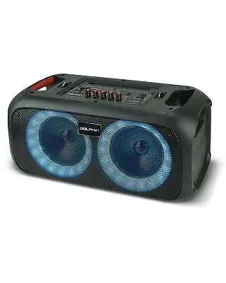 Dolphin SP-2600RBT Dual 6.5  Boombox Portable Party Speaker With Shoulder Strap • $71.20