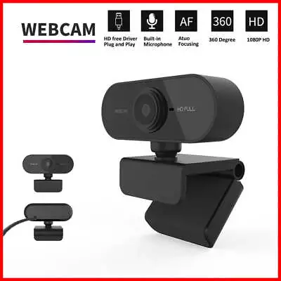 1080P HD Mini Webcam With Microphone Usb Interface Supports Laptop • $20.72