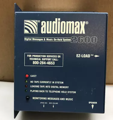 AudioMax 2600 Digital Message & Music On-Hold (MOH) Module Player • $44.99