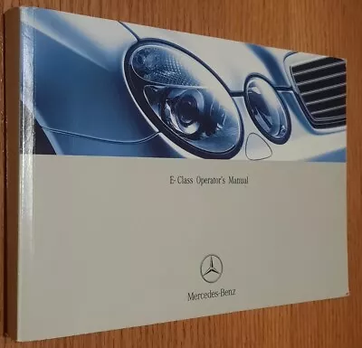 Mercedes-Benz E-Class Operator's Manual E 320 500 55 AMG • $23.57