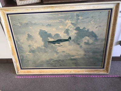 £25 • Buy Frames Painting Lone Spitfire By Coulson