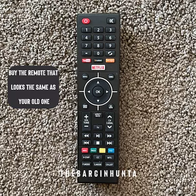 DGTEC TV Replacement Remote Control DG65UHDNF** • $25.95