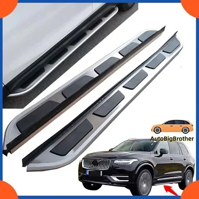 Fits For Volvo XC90 2015-2023 Fixed Running Board Side Steps Pedals Nerf Bar • $399