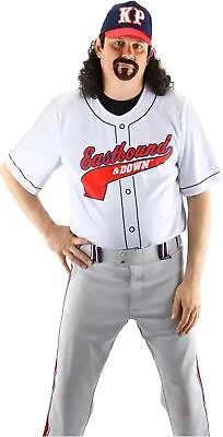 Kenny Powers Kit Eastbound & Down Baseball Fancy Dress Halloween Adult Costume • $70.95