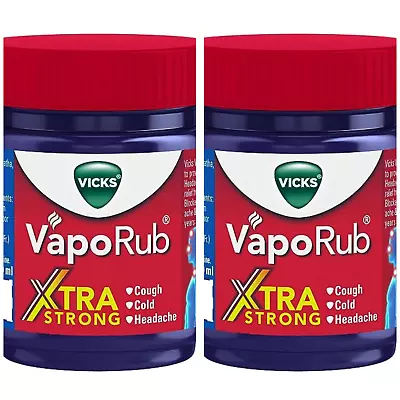 Vicks VapoRub Xtra Strong 50 Ml [Pack Of 2] For All Age Groups • $17.95