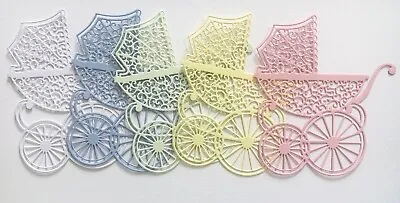 Large Intricut Pram Die Cuts - Mixed Pack - Pack Of 5 • £2.10