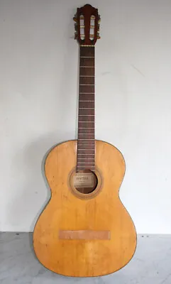 Vintage VENTURA BRUNO Classical Acoustic Guitar. V-1583 Parts Repair • $195
