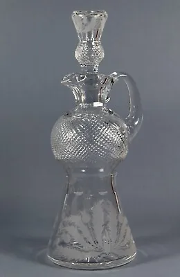 £245 • Buy Edinburgh Crystal, Thistle, Claret Jug Decanter With Stopper, Glass, 30.6cm
