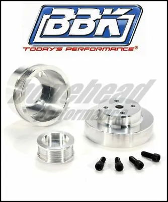 BBK Performance 1553 Underdrive Pulley Kit 1986-1993 Ford Mustang GT 5.0L • $199.99