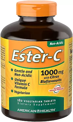 Product Ester C 1000Mg With Citrus Bioflavonoids Tablet 90-240 Count • $19.36