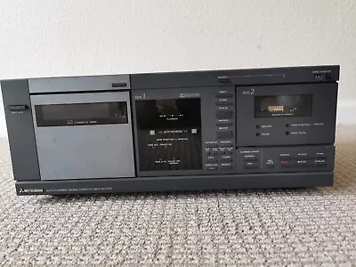 Vintage Mitsubishi Cassete Deck M-T4100 For Repair Parts As Is It SEE VIDEO • $80