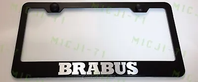Brabus Mercedes Benz Stainless Steel License Plate Frame Holder Rust Free • $12.99