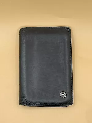 MONTBLANC Card Wallet Black Leather  • $59