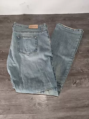 Golden Denim Los Angeles Jeans 40 X 32 Distressed Light Wash Made In USA • $29.99