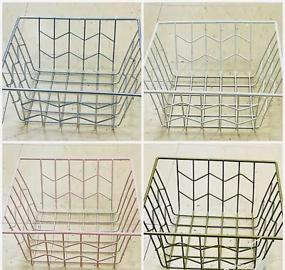 Modern Metal Wire Basket Multi Purpose Storage Organiser 20x20x10cm  • £6.49