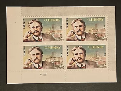 US #4705 O. Henry LL Plate (V11111) Block Of 4 Stamps (Free Shipping) • $4.54