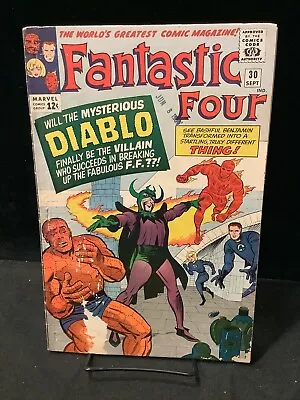 Fantastic Four #30 (1st Diablo 1964) - Marvel MCU • $75