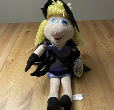 The Muppets Miss Piggy Halloween Witch Plush Toy New NWT Rare Decoration 16” • $29.99