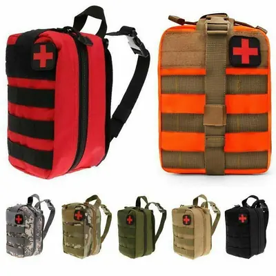 Tactical First Aid Kit Pouch Survival Molle Rip Away EMT Medic IFAK Medical Bag • $14.99