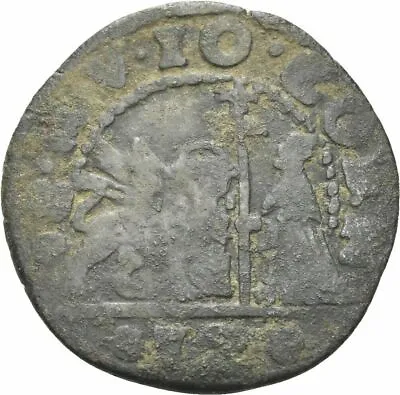 1625-1629 ITALY VENICE Soldo 12 Bagattini SAINT MARK/Doge And Lion • $24.99