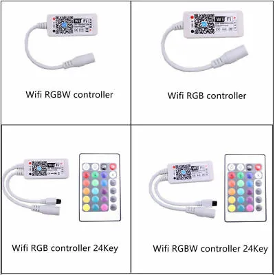 RGB RGBW LED WiFi Remote Controller APP Alexa Voice For 5050 3528 Led Strip Lamp • $4.99