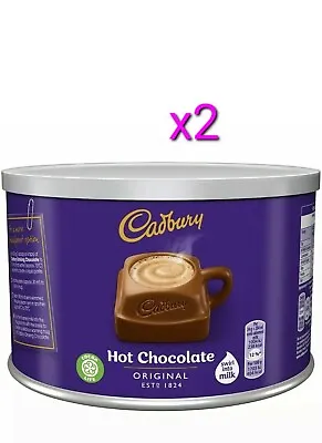 Cadbury Hot Chocolate - Cadbury Hot Chocolate 1kg Tin X2 = (2kg Total) • £18.60