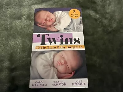Mills & Boon 3 In 1 Collection - Twins - Their Twin Baby Surprise • £0.99