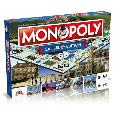£34.99 • Buy Monopoly Salisbury Edition | Regional Fun Family Classic Board Game