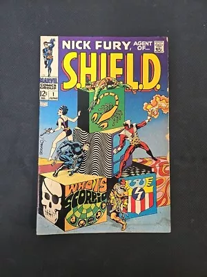 Nick Fury Agent Of Shield #1 June  1968 Marvel Comics • $49.99