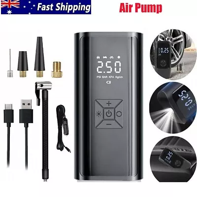 12V 120 PSI Electric Air Pump Compressor Tyre Inflator For Car Bike Motorcycle • $43.99