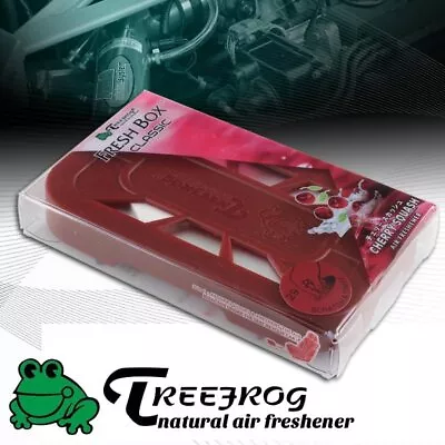 2.8oz Tree Frog Classic Cherry Squash Natural Extreme Air Freshener Fresh Box • $7.25