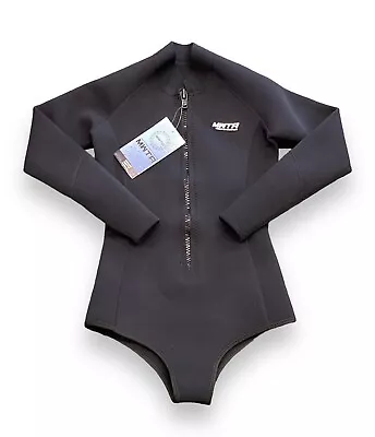 MWTA - Wetsuit Women's Sz XS Shorty 2.0mm Neoprene Front Zipper - UV Protection • $16.99