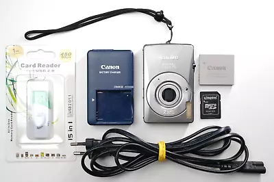 Canon Digital IXUS 75 / PowerShot SD750 Digital Camera CCD - Tested READ! • $90