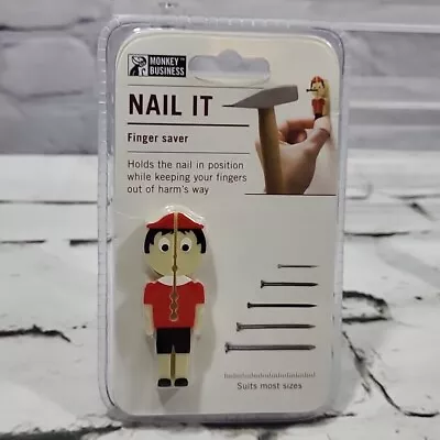 Nail It By Monkey Business Nail Holder Finger Saver New Sealed • $5.24