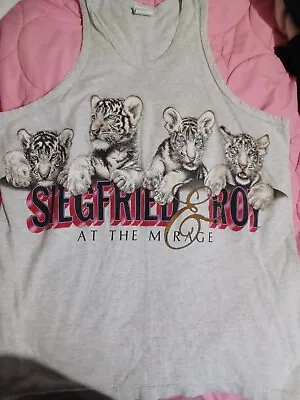 Siegfried And Roy Vintage Tank Top. Tiger Tee • $19.98