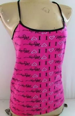 MARILYN MONROE SLEEPWEAR TANK TOP PINK SLEEVELESS JUNIOR'S  NWT New W/Tags • $9.95