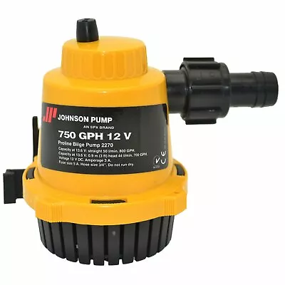 Johnson Pump 22702 Pro-Line Bilge Pump - 750 GPH • $49