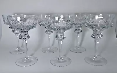 Set Of (6 ) Moser Karlsbad Champagne/Tall Sherbet  Crystal Glasses • $85