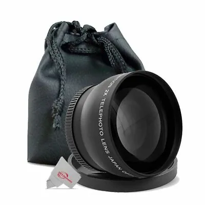 Vivitar 46mm 2.2X Telephoto Lens For Panasonic Lumix G 20mm F/1.7 II 30mm F/2.8 • $12.99