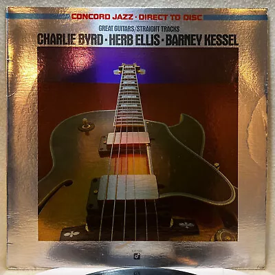 Great Guitars – Straight Tracks (CJD-1002) VG LP Direct To Disc Limited Edition • $5