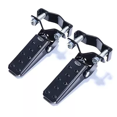 Universal Motorcycle Foot Pegs Bike Footpegs Folding Pedal Fit For Mini Bike ... • $24.71