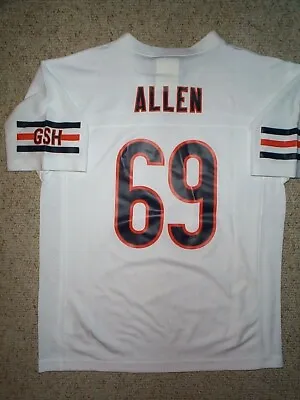 ($55) Chicago Bears JARED ALLEN Nfl Jersey YOUTH KIDS BOYS CHILDRENS (L-LARGE) • $19.94