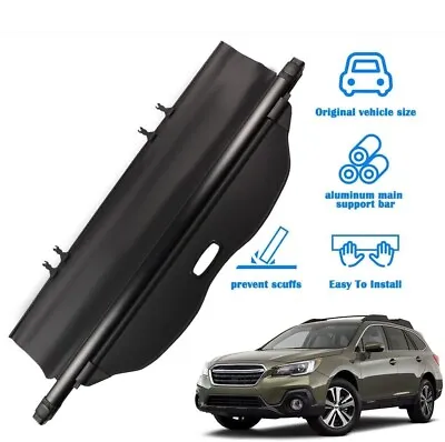 Trunk Cargo Cover For Subaru Outback 2015-2019 (Power Rear Gate) Security Shield • $66.99