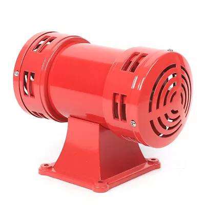 400W Red Electric Siren Industry Alarm Siren Warning Air Raid Horn  Siren • $62.99