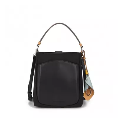 MANDARINA DUCK Ladies Crossbody Bag AERIN A2T13651 Top Handle Lightweight Black • $379.89