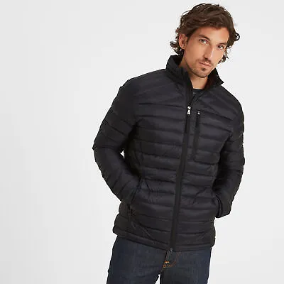 TOG24 Mens Drax Puffer Jacket Down Insulated Ultra Warm Outdoors Casual Winter • £79